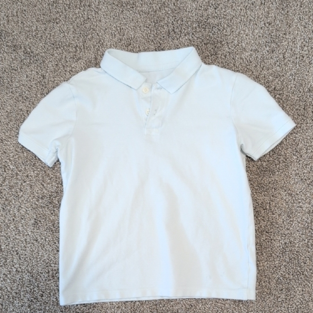 Light Blue Kids Polo Shirt